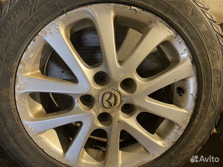 4 шт Диски с шинами mazda 3