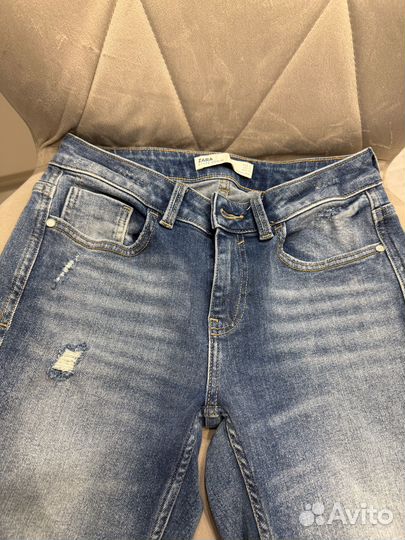 Джинсы zara 34 скинни