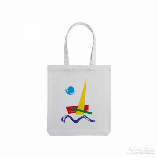 Шоппер с печатью логотипа / опт