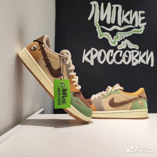 Кроссовки Air Jordan 1 Retro Low Zion Voodoo