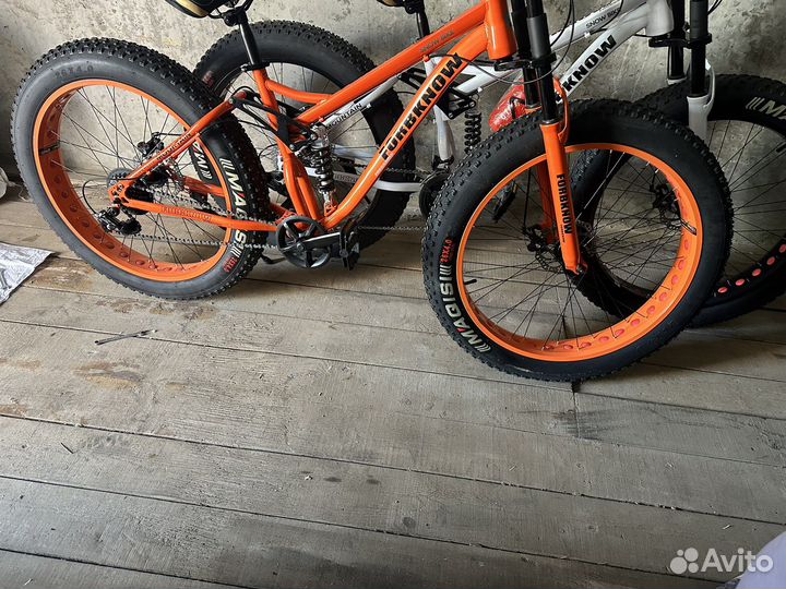 Новый горный спортивный велосипед Fat-Bike Фэтбайк