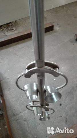 Конусная мешалка для еврокуба 1.5кВт