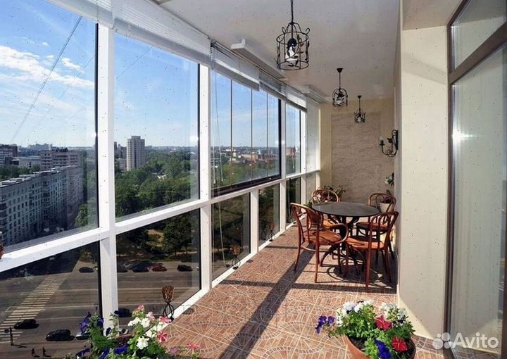 Лоджия 3м под ключ