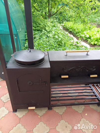 Печь для бани дровяная