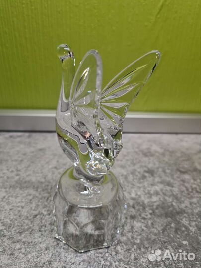 Лебедь рюмка хрустальная перевертыш СССР