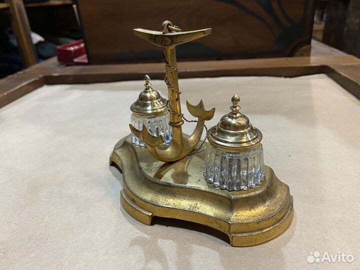 Антикварный письменный прибор, Ф. Белинг спб