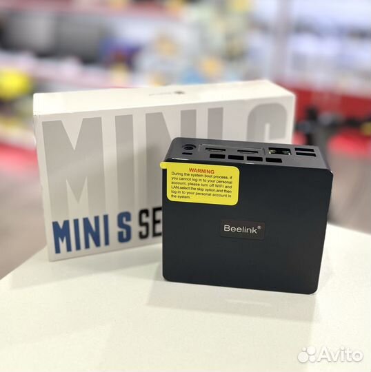 Мини пк beelink mini S (Celeron N5095/8Гб/128Гб)