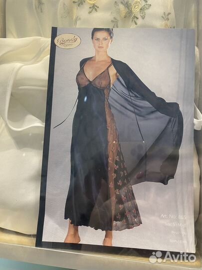 Халат и сорочка шифон 44,46