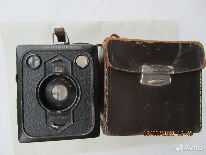 Фотоаппарат zeiss ikon BOX - tengor Германия