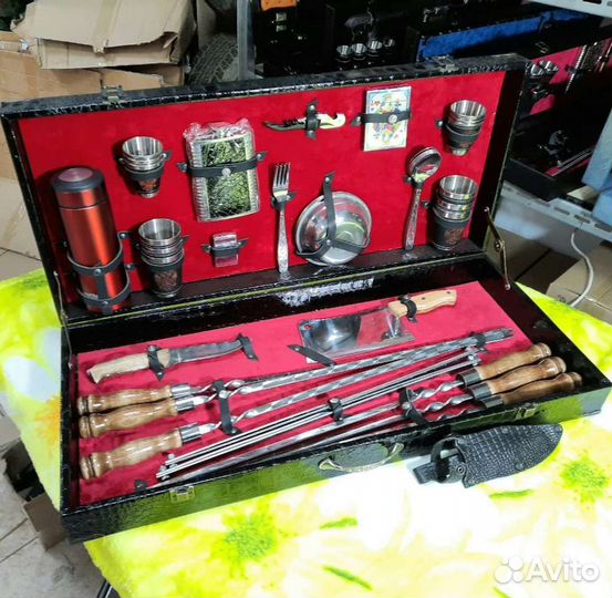 Набор для барбекю в кейсе