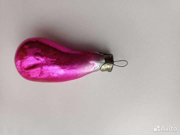 Ёлочные игрушки СССР Баклажан Перец Зайчик Маски