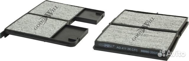 Фильтр салона угольный toyota avensis i, ii, carin