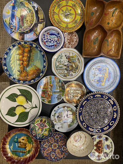 Коллекционные тарелки из разных стран