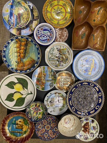 Коллекционные тарелки из разных стран