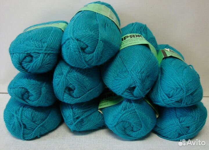 Пряжа для ручного вязания (100 шерсть)
