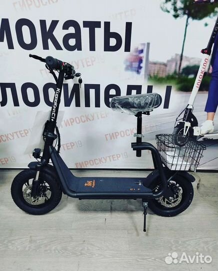 Электросамокат kugoo C1+ (новый)