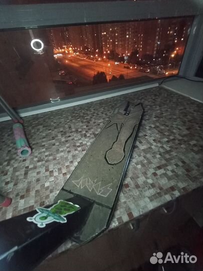 Дека для трюкового самоката tech team duker 101