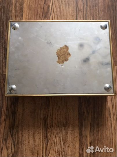 Металлическая коробка из под конфет СССР