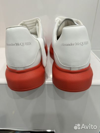 Кеды кожаные Alexander mcqueen