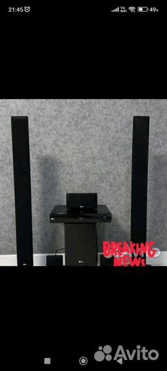 Домашний кинотеатр subwoofer lg