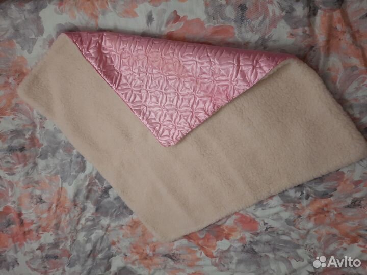 Одеяло в коляску овчина