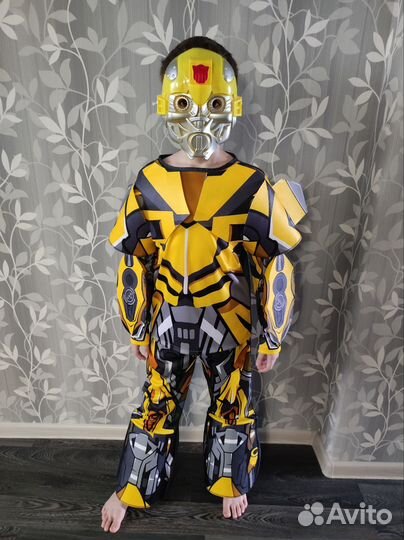 Костюм Трансформер Бамблби 134 размер