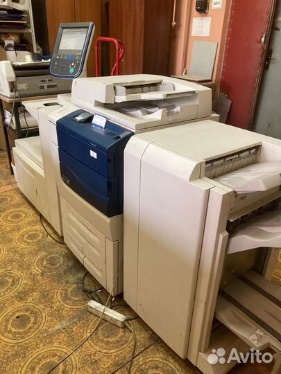 Xerox Colour 560 + Fiery E100-3, Финишер, лоток бо