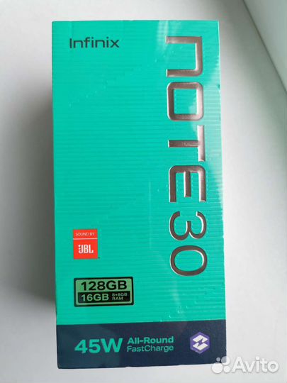 Infinix Note 30, 8/128 ГБ
