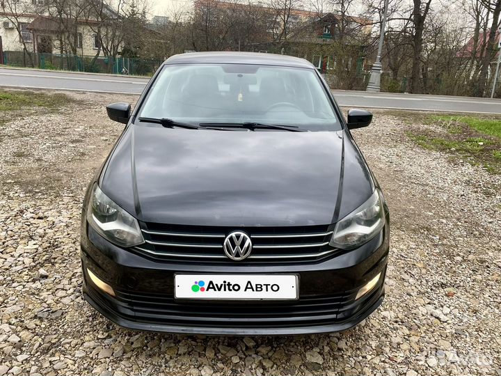 Volkswagen Polo 1.6 AT, 2017, 46 273 км