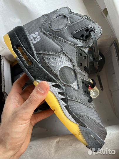 42 44 Nike Air Jordan 5 off white