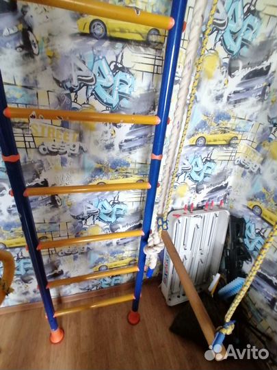 Детская шведская стенка бу