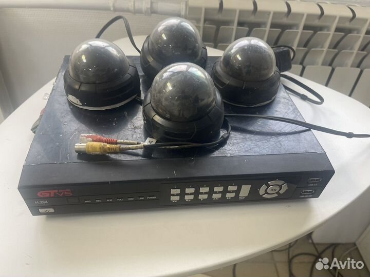 Комплект видеонаблюдения 4 камеры