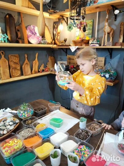 Мастер-класс по созданию флорариума в т.ч онлайн