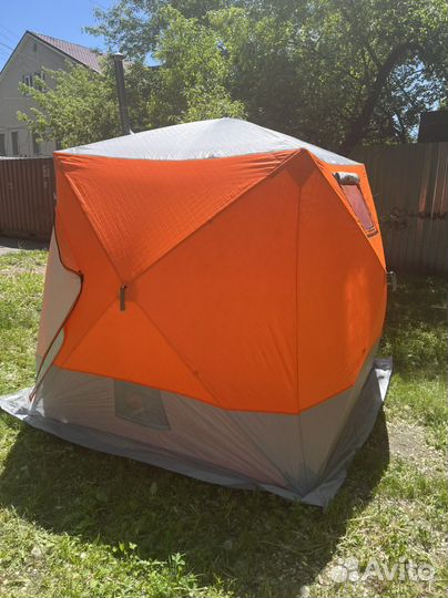 Мобильная баня 220*220 см с печкой