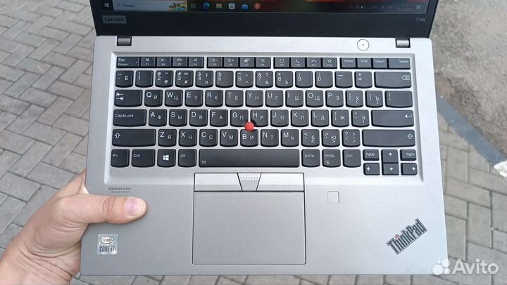 Ноутбук Lenovo thinkpad t14s i7 16/500