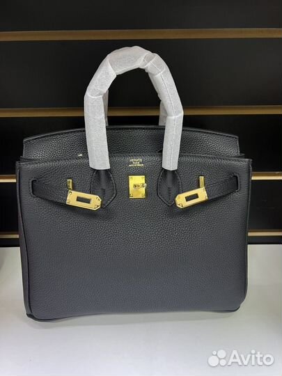 Сумка hermes birkin 25 натуральная кожа togo