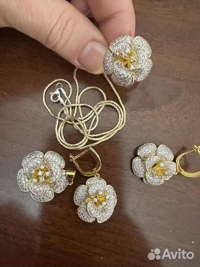 Серебрянный комплект