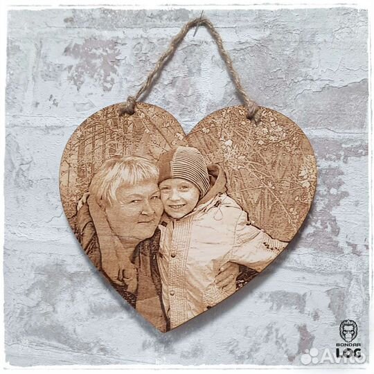 Выжигание на дереве, портрет