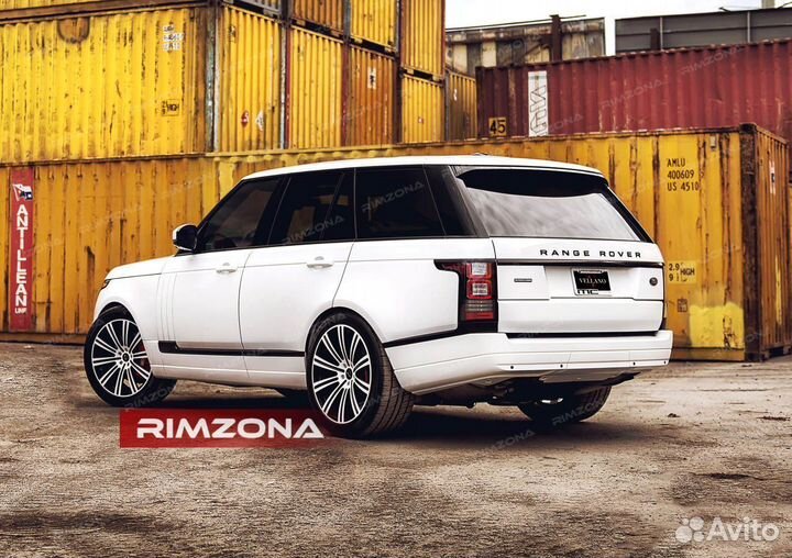 Кованые диски R21 на Range Rover Evoque