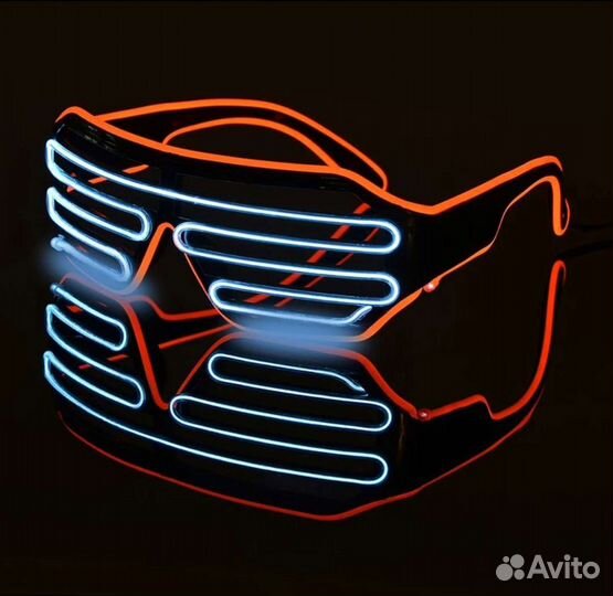 Очки неоновые