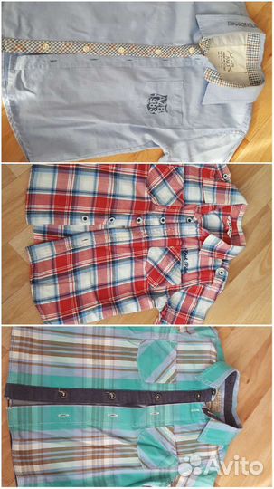 Рубашки 98-104-110
