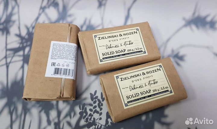 Твердое мыло Zielinski &rozen 100g