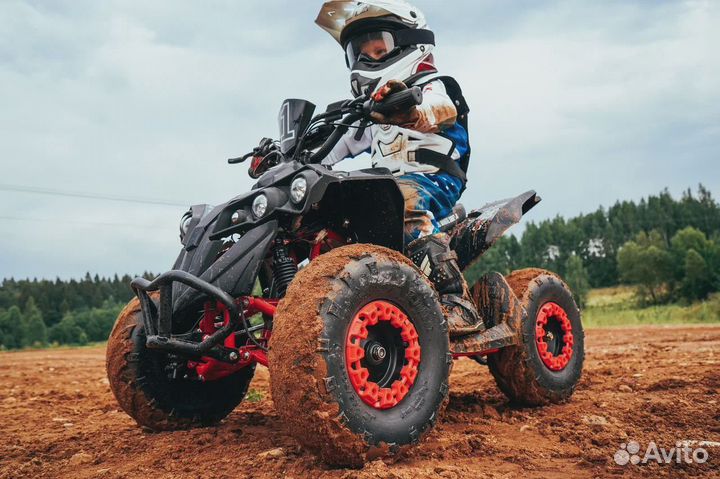 Электроквадроцикл White Siberia sneg 1500W