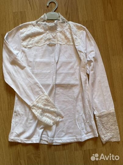 Блузки школьные на девочку