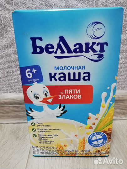 Детская молочная каша Беллакт с 6 месяцев