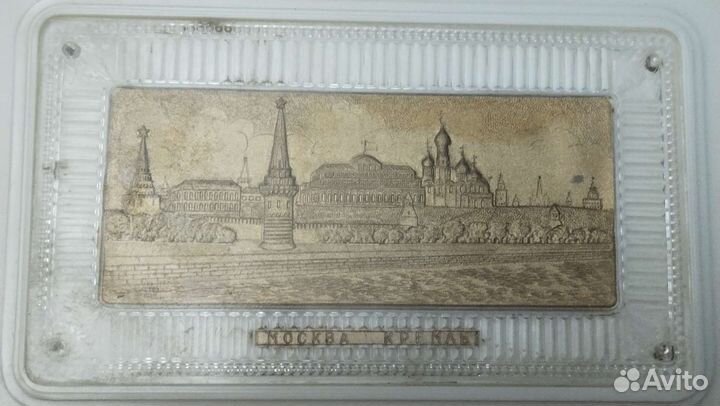 Шкатулка СССР Карболит Москва Кремль