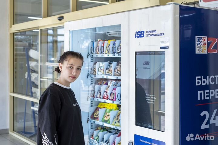 Снековый автомат Быстрый перекус 24/7