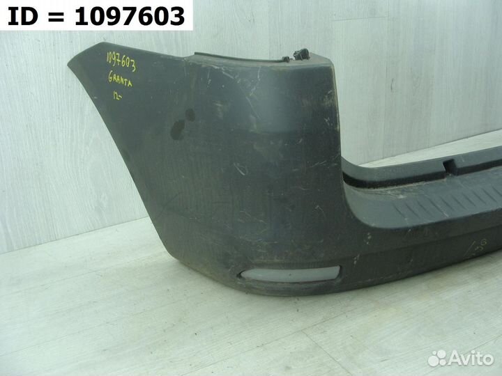 Бампер задний LADA ваз Largus