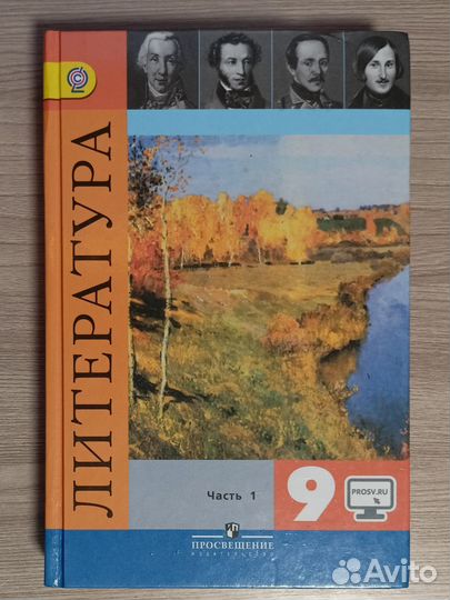 Учебник по литературе 9 класс