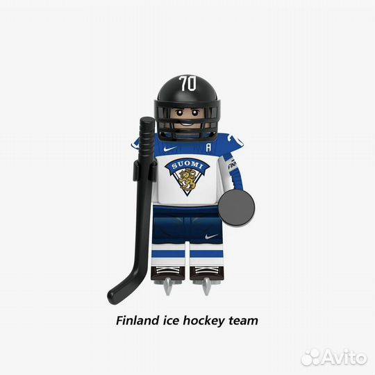 Набор минифигурок Lego Хоккеисты 8 шт